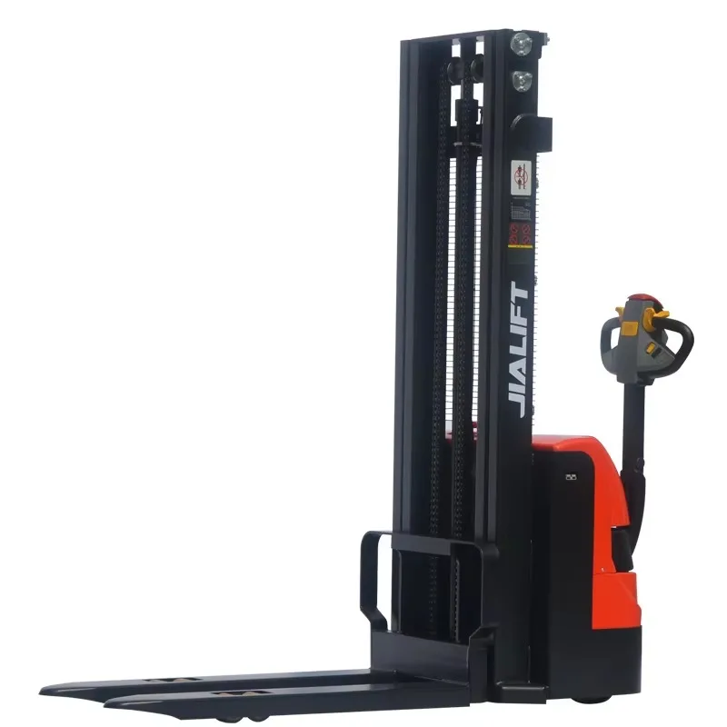 

Wholesale Price 1.2 Ton 2.5m Stacker Forklift Electric Pallet Stacker