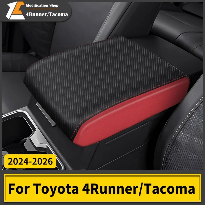 

For Toyota 4Runner Tacoma 2026 2025 2024 Armrest Box Protective Cover Dust-Proof Scratch-Proof Car Interior Upgrade Accessories