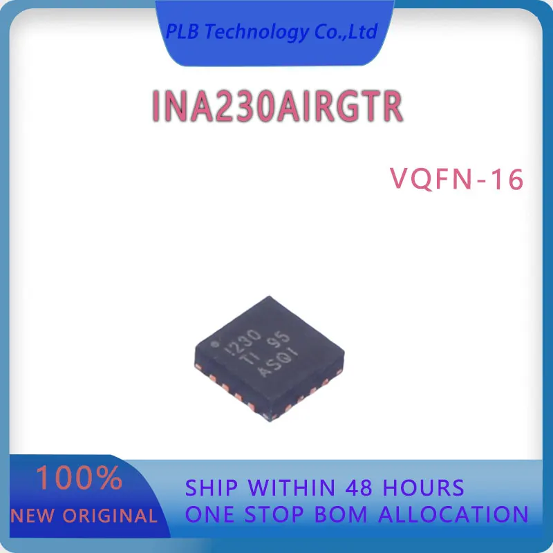 

Original INA230 Integrated Circuit INA230AIRGTR VQFN-16 Electronics Voltage Power Monitor Stock IC Chip New