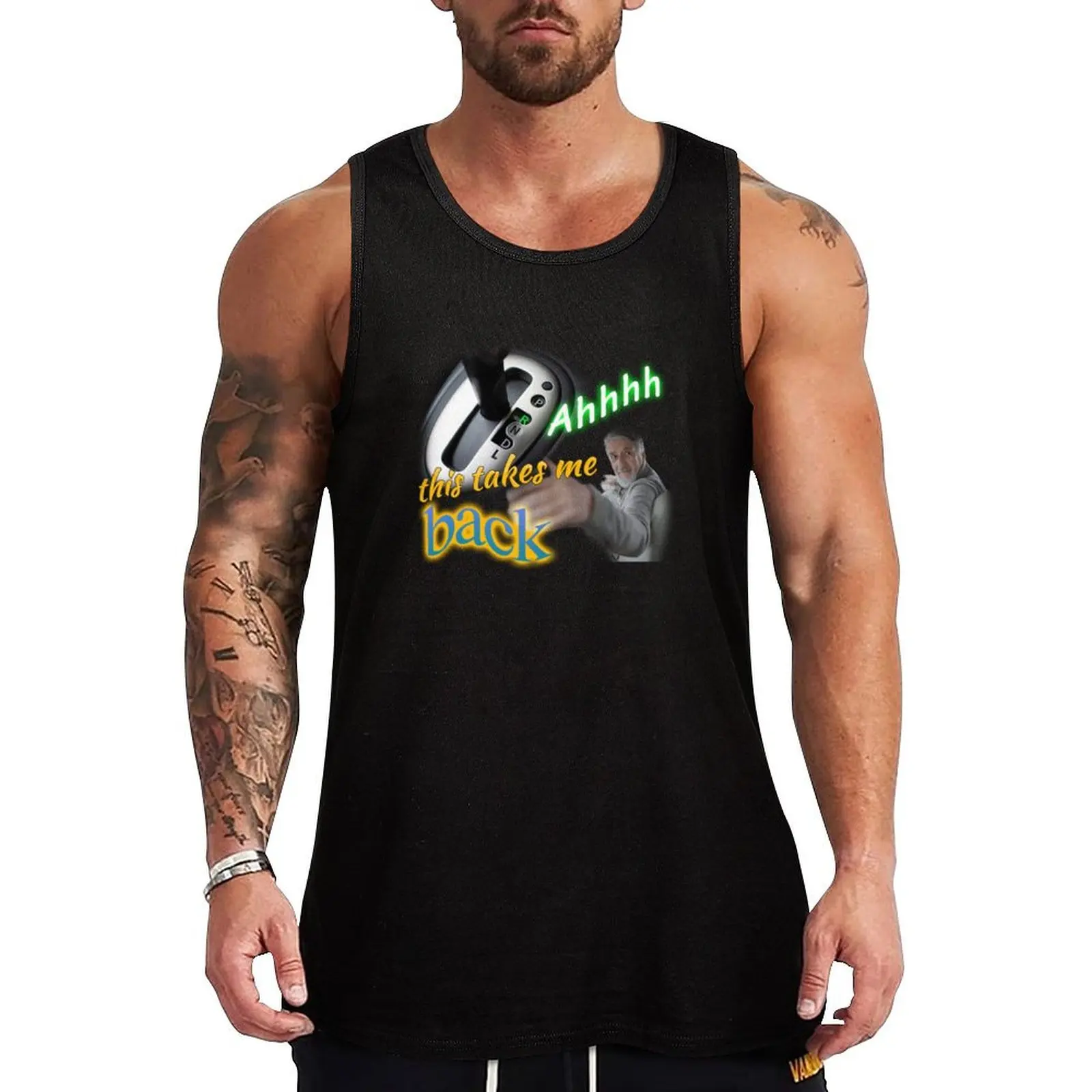 

Ahhhh This Takes Me Back Meme Tank Top Training Athletic Tank Top Lightweight Breathable Wear