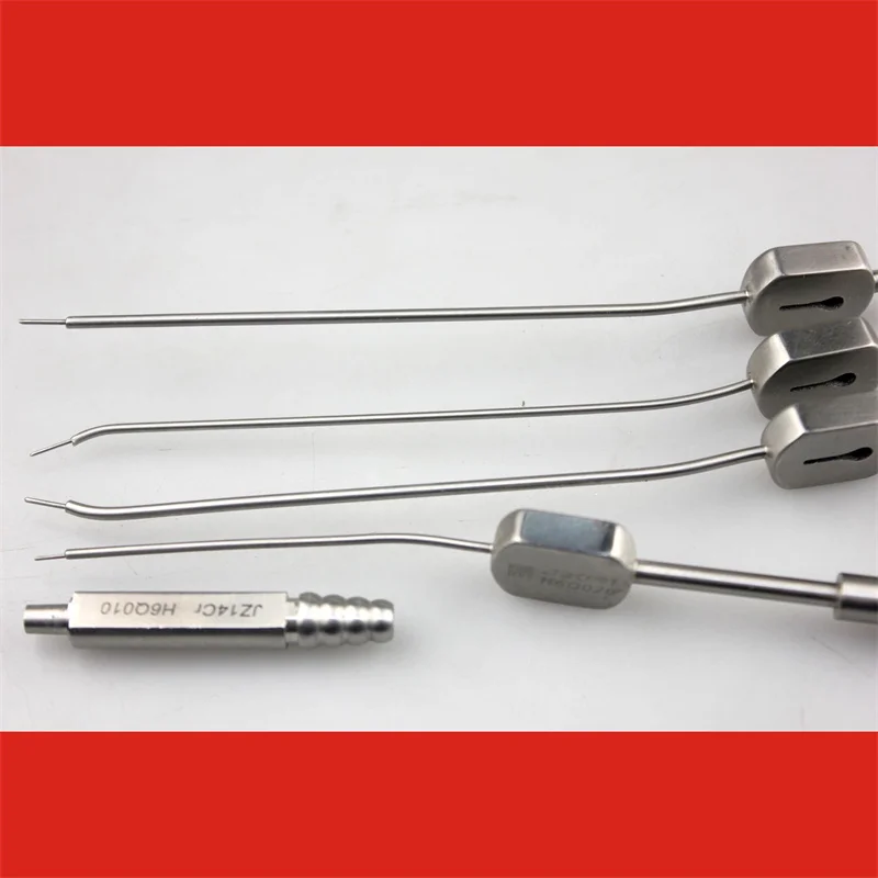 

Medical ear suction tube, slightly curved inner auditory canal otology suction connector, Jinzhong otolaryngology surgical instr