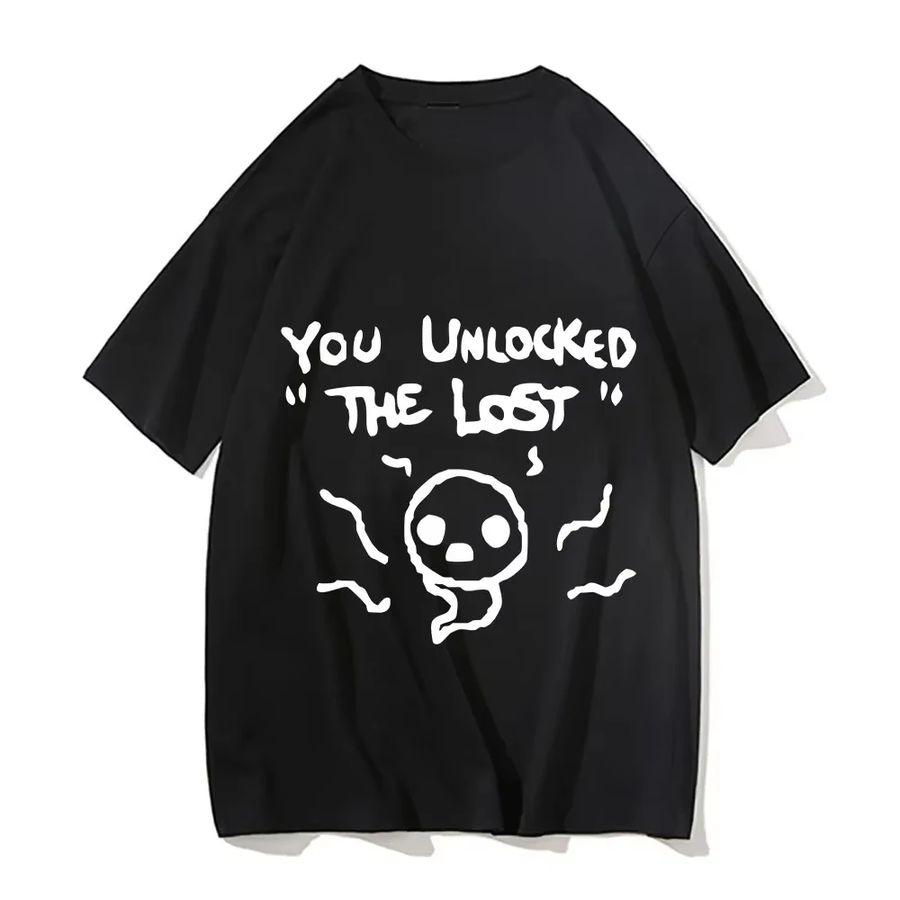 Isaac Print T-shirt for Men /Woaen Casual Fashion Summer Cotton Short Sleeve Cartoon Casual Oversized Clothing for Men and Women