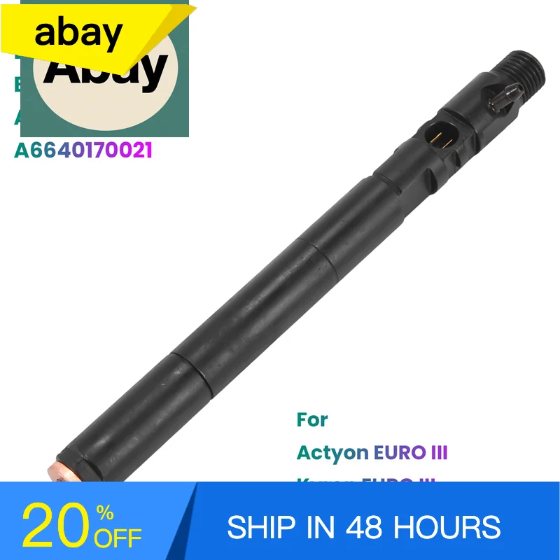 

High quality A6640170221 EJBR04701D New Diesel Fuel Injector Nozzle For Ssangyong Kyron Actyon 2.0 xdi D20DT 2006- Euro3