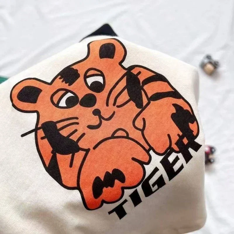 Baby Boys Long Sleeved T-shirt Toddler  Kids Cartoon Printed Pullover 2024 Spring Autumn Children's Clothing Fashion image 5