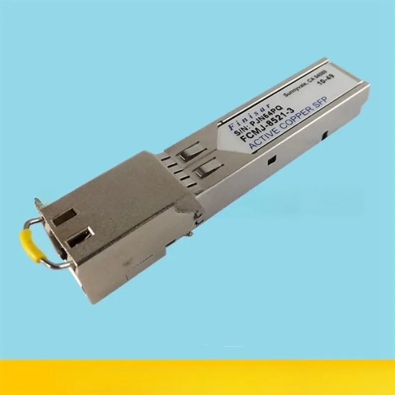 Parts for Finisa FCMJ-8521-3 Gigabit Electrical Port 1000BASE-T RJ45 Optical Module Network Cable 1.25G 100M