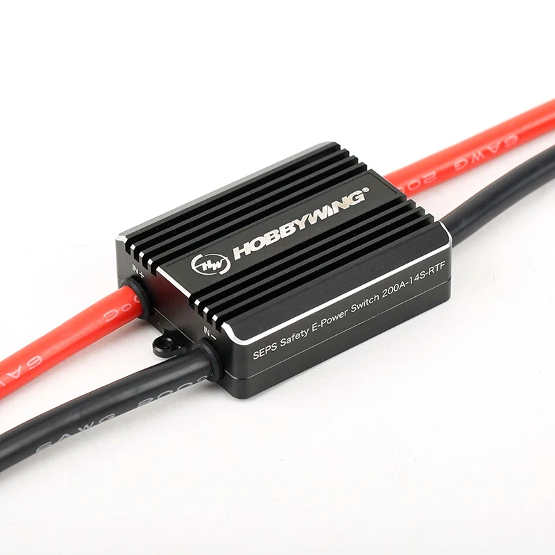 Hobbywing High-pressure Safety E-power Switch 200A 14S 300A 18S 36V-78.3V IP67 Anti-Spark Technology 4S The Delayed