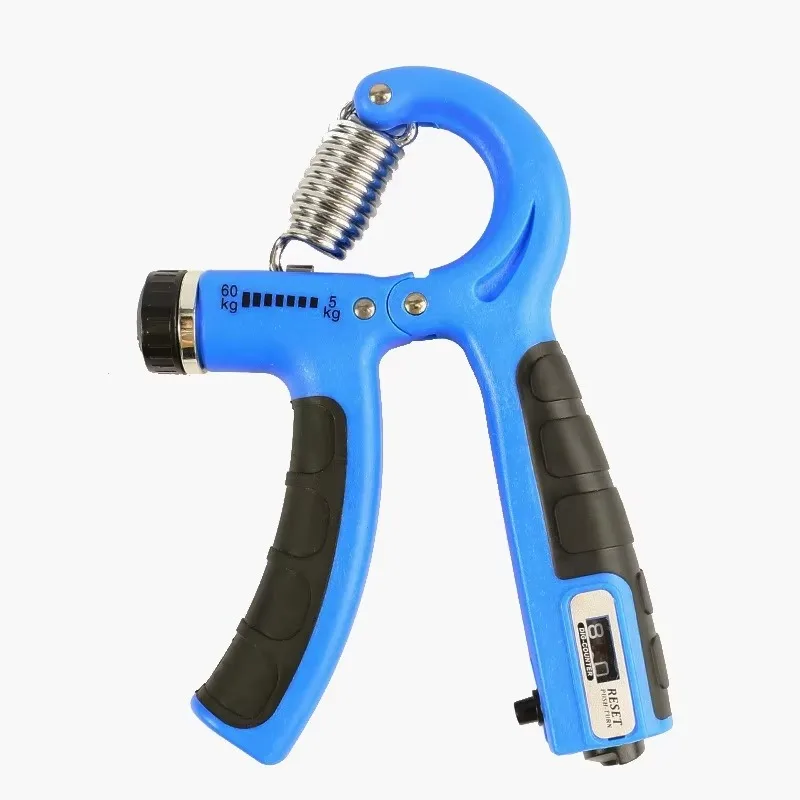 Countable Exercise Strength Strengthening Pliers Spring Finger Pinch Wrist Expander Gripper 5-60KG Adjustable R-Type Hand Grip