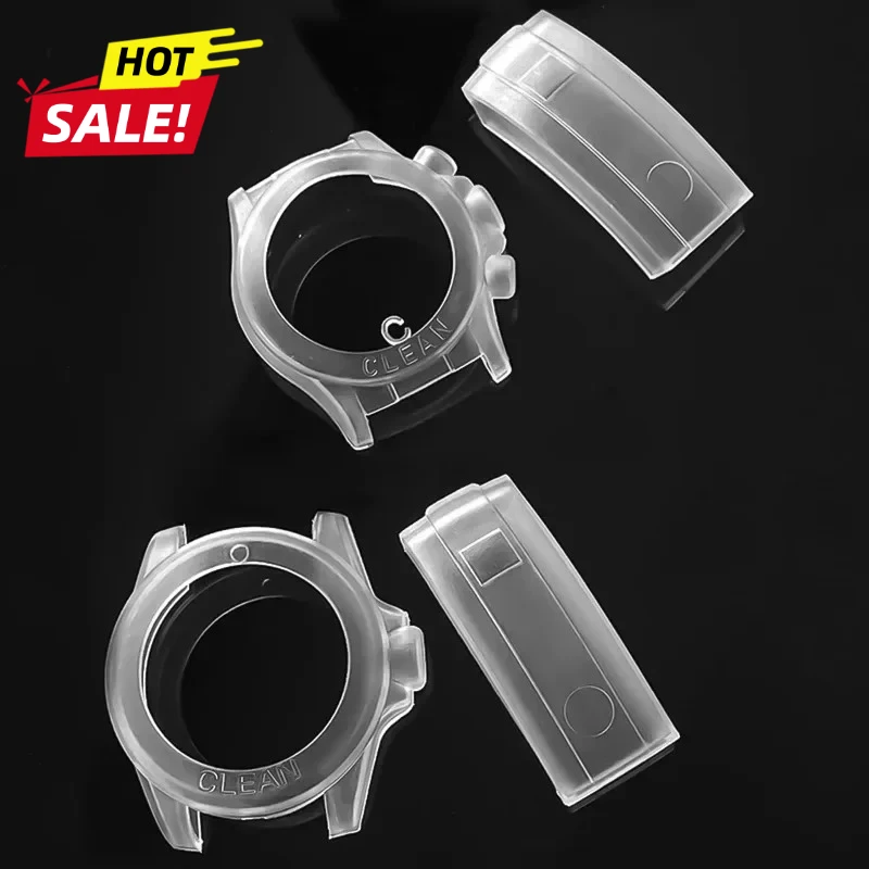 HOT for Rolex Water Ghost DayTona 40mm Watch Case Watch Protective Case Transparent Scratch-proof Waterproof Silicone Protactive