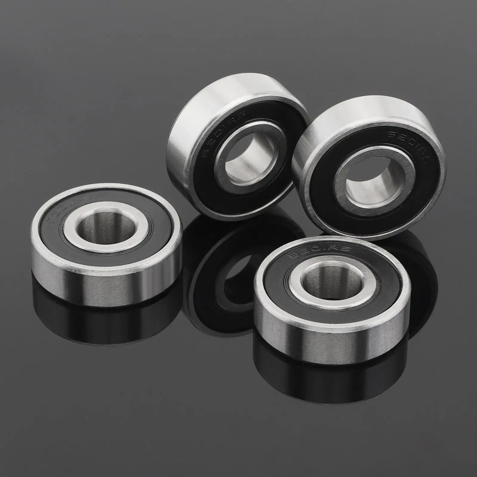 6201-2rs Oil Free Deep Groove Ball Bearing Construction Machinery Hospital Utensils Bearings