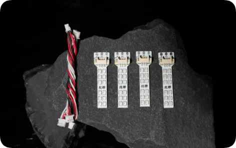Ultra-light Quick Release Racing LED Light Strip for FPV Drones | Easy Installation | F4 F7 H77 National Team Flight Controller