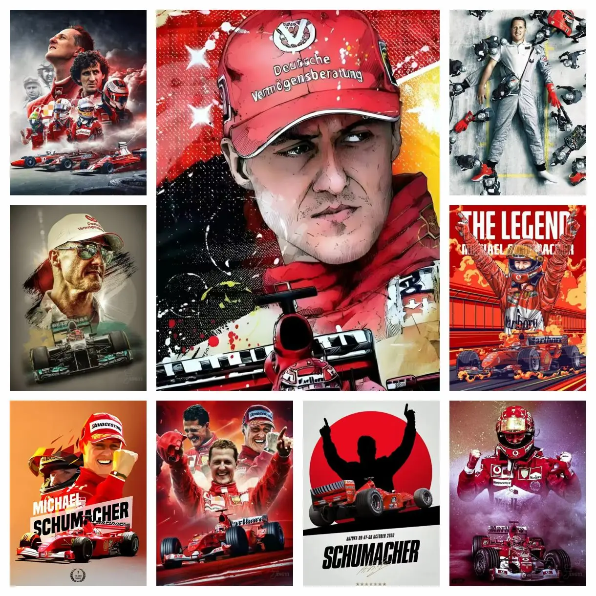 Формула-1-Шумахер-5d-алмазная-живопись-f1-автомобильный-постер-мозаика-украшение-стены-подарок-ручной-работы-творческий-дом