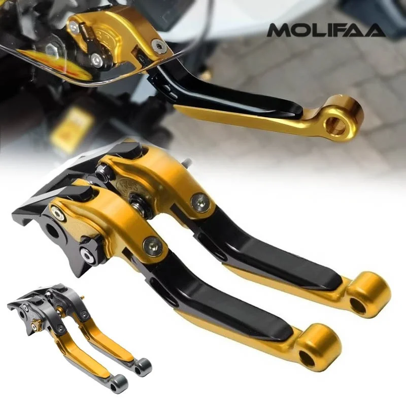 

Короткие рычаги тормоза и сцепления для мотоцикла SYM HUSKY 150 ADV, регулируемые, складные, из алюминия с ЧПУ, аксессуары для руля и ручного тормоза