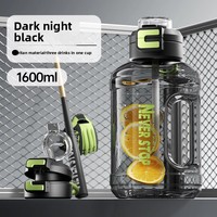 New Ultra-large Capacity Internet-famous Ton Ton Bucket Fitness Anti-drop Water Cup Outdoor Sports Space Cup Water Bottle