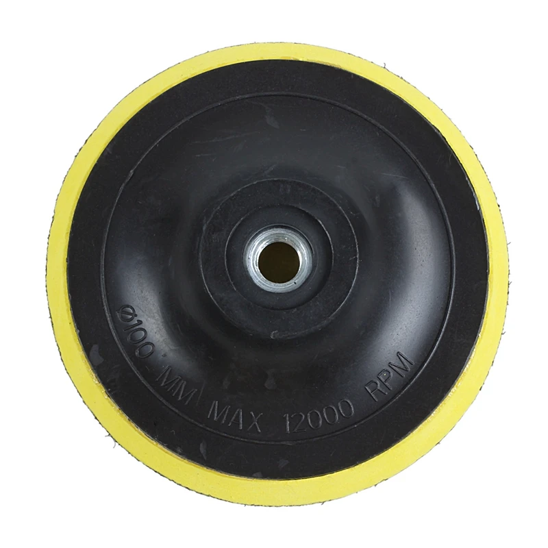 Angle Grinder Sanding Polishing Hook and Loop Backing Pad 4