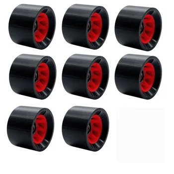Szblaze 8er Pack 58mm x 39mm Rollschuh räder 95a Skate räder mit Lagern für Outdoor-Skating oder Skateboard-Zubehör