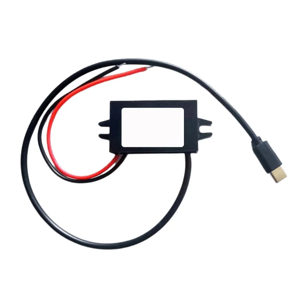 2026 New 12V 24V to 5V 3A Car Converter DC-DC Voltage Power Supply Adapter for Type-C USB Adapter Dual Square USB