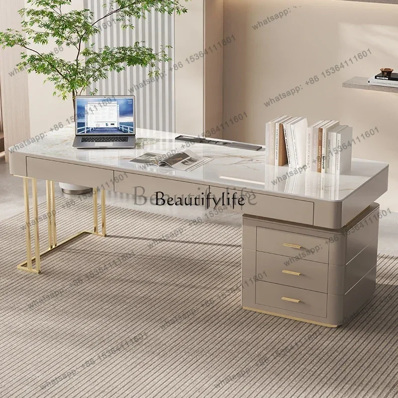 HJ Slate Nordic  study light simple modern writing desk desktop computer desk