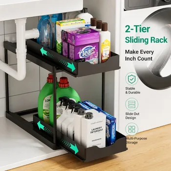 2-Tier Under Sink Organizer 1