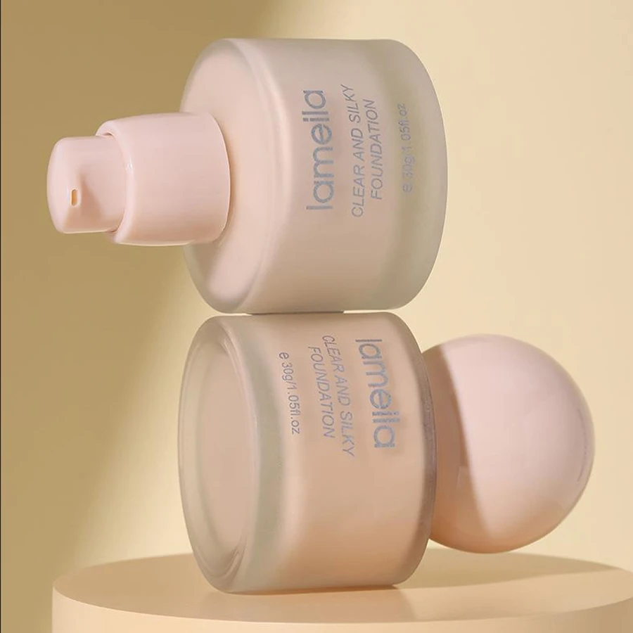 保湿、栄養補給、隠蔽、ナチュラル、クリア、ベタつかない、柔らかい肌のクリーミーなマッスルファンデーション