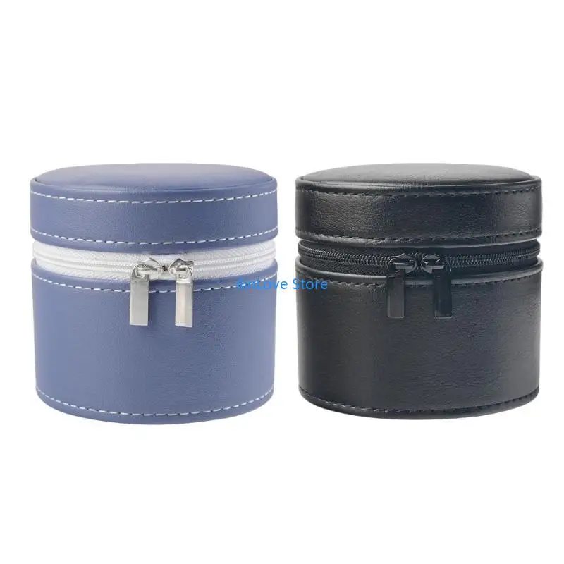 T4MD Durable Watch Carrying Case Portable Travel Watch Box for Wristwatches Portable
