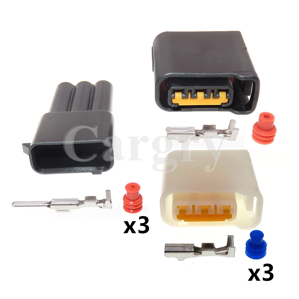 1 Set 3P FW-C-D3F FW-C-D3F-B AC Assembly Car Ignition Coil High Voltage Package Wire Cable Socket for Toyota Auto Connector