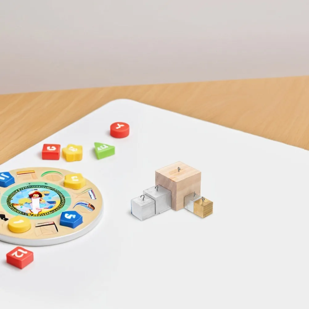 

Набор из 10 прямоугольных кубов для демонстраций и высококачественные металлические и деревянные кубы плотности для физики