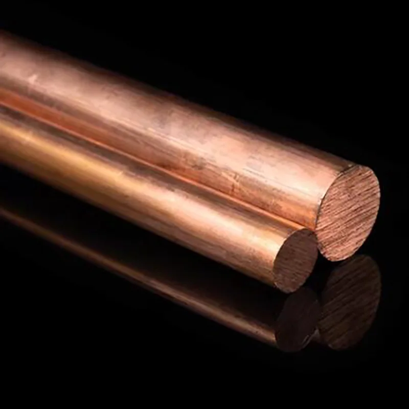 Copper Round Rod Bar 2mm 3mm 4mm 5mm 6mm 7mm 8mm 10mm 12mm 15mm 20mm 22mm 23mm 25mm 26mm 28mm 30mm 40mm 50mm 60mm 