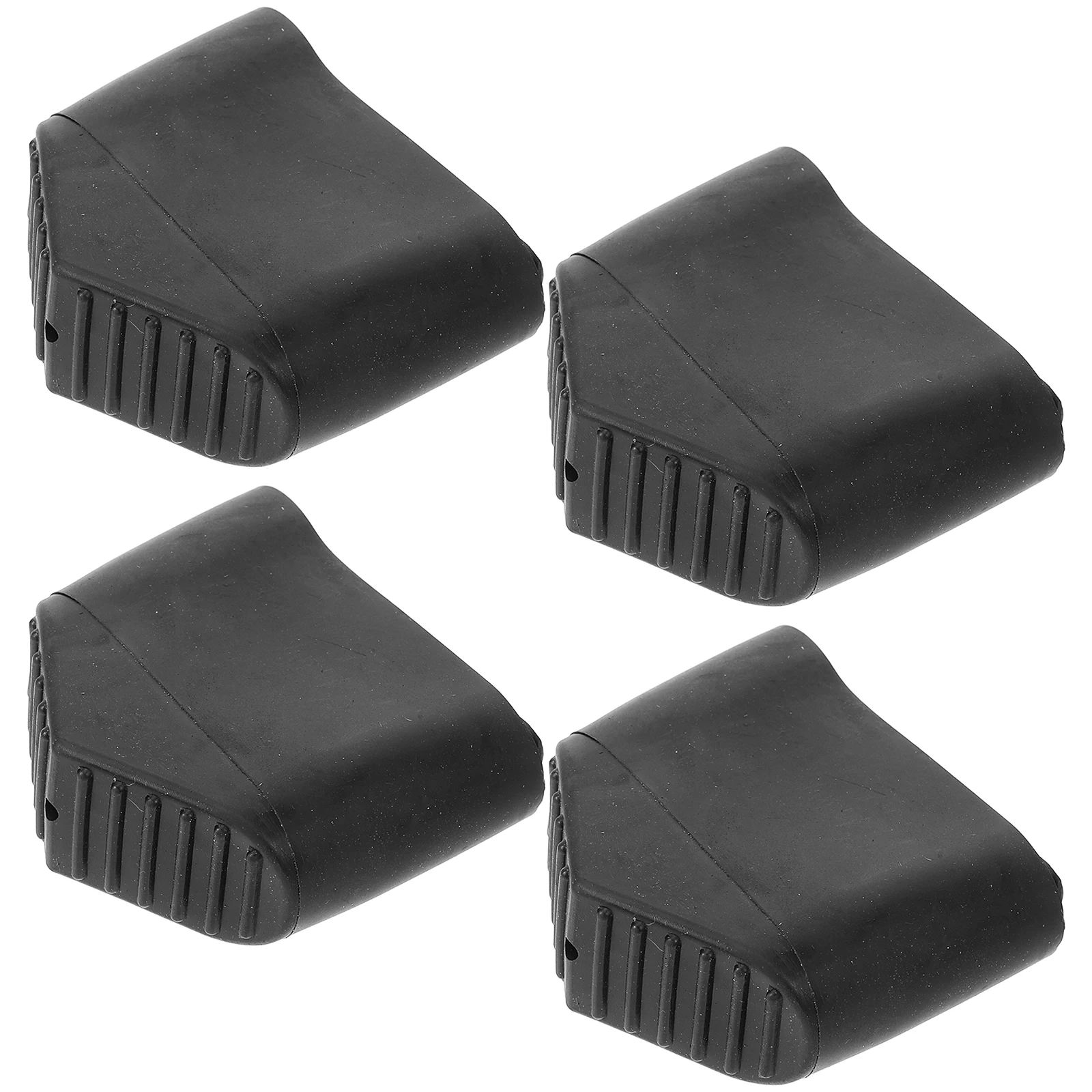 

4pcs Rubber Feet Pads Non-Slip Covers Floor Protector Insulation Mats Durable Skid Resistant Ladder Accessories Protective Caps