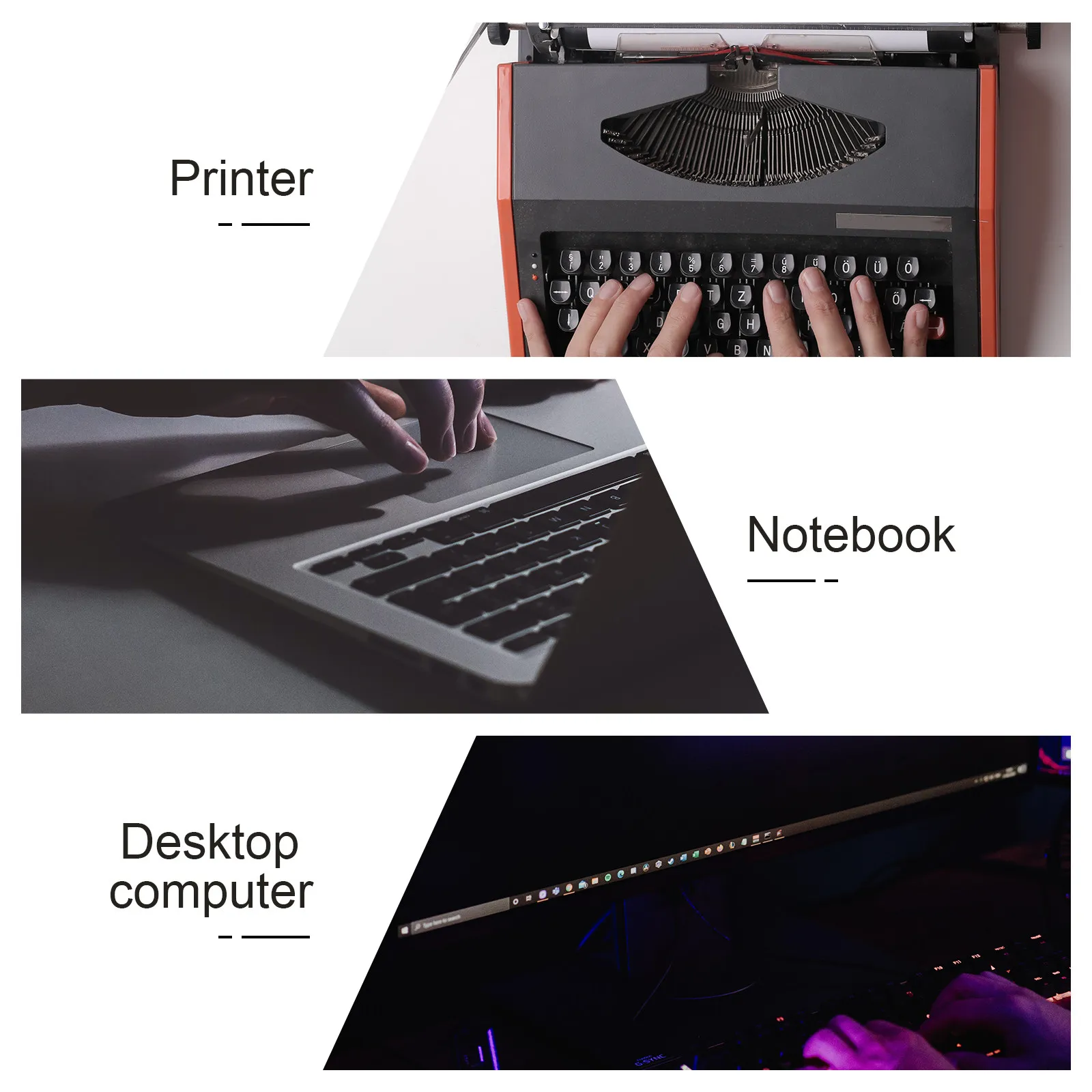 

10Pcs Spanish Keyboard Stickers Matte Black White Universal Foreign Language PC Laptop Keyboard Protector Decal