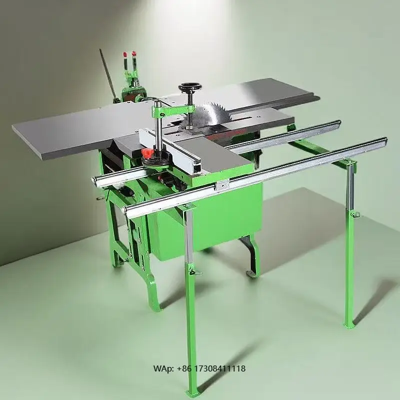 Multifunctional planer planning furniture board smoothing machine combined woodworking machine
