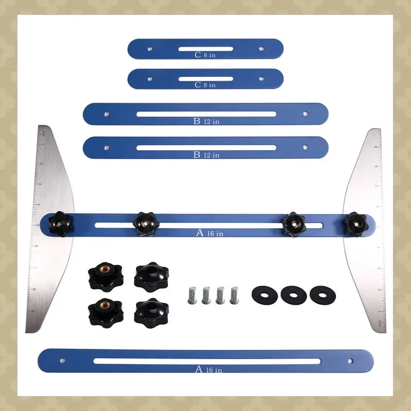 

AB45 Stair Tread Template Shelf Template Tool Stair Tread Template Tool Stair Measuring Ruler Tread Template