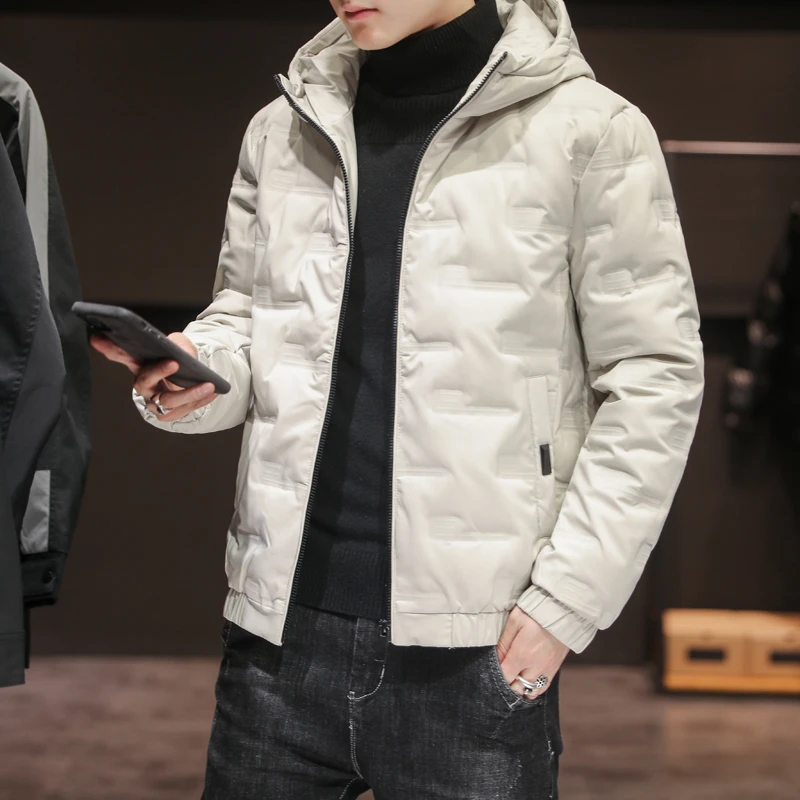 

Stand Collar Lightweight Lock Warm Cotton Jacket For Men, 2026 Loose And Fashionable Brand Cotton Jacket, Open Top Jacket