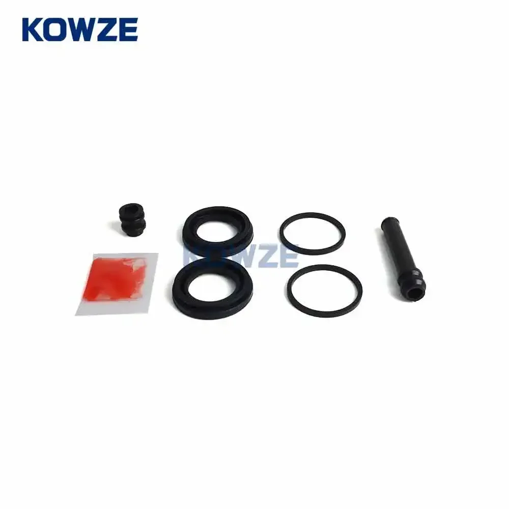 10 Sets Front Brake Caliper Repair Seal Kit for Mitsubishi Pajero Montero 2000- 2006- V6# V7# V8# V9# Grandis NA4W MR407427