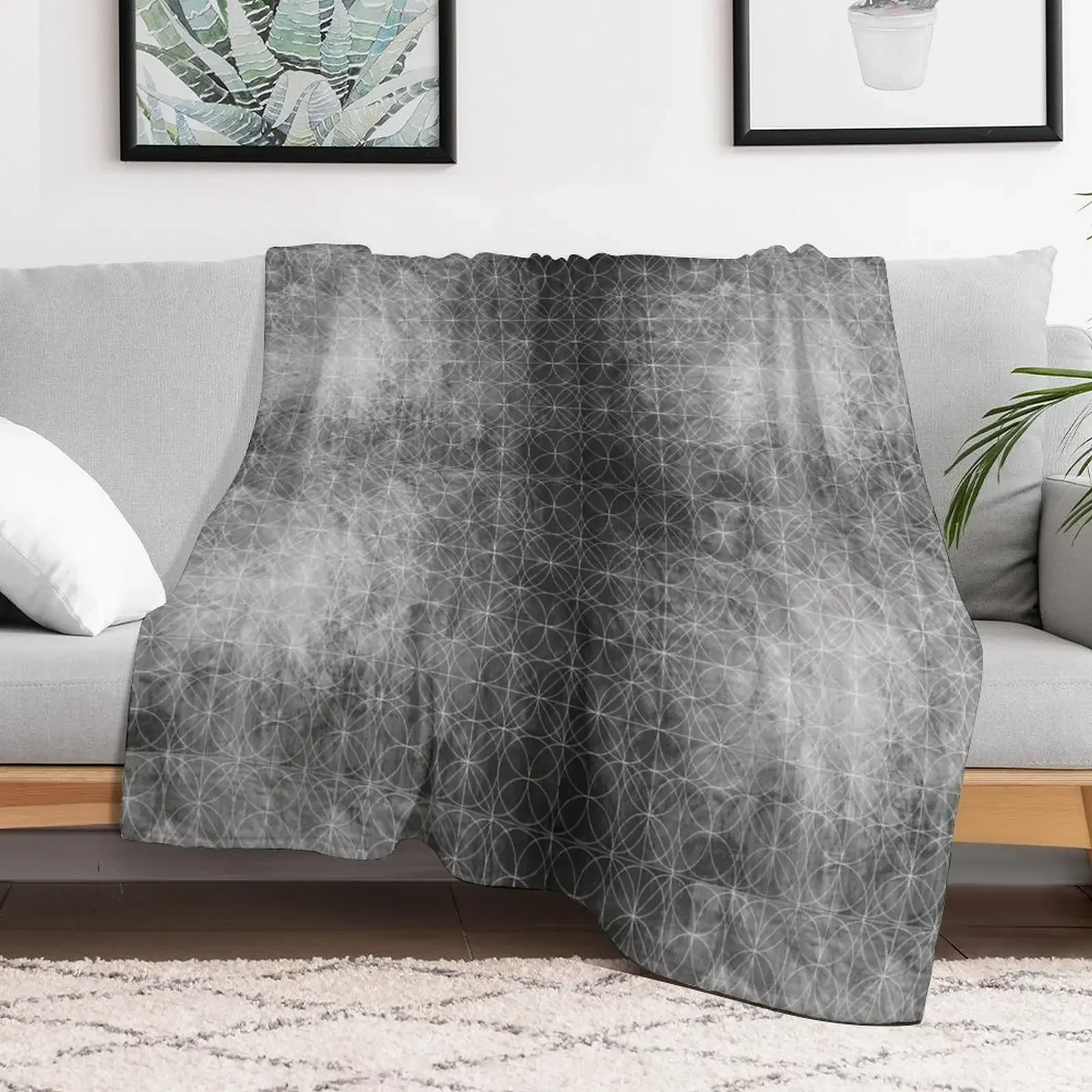 

Sacred Geometry Flower of Life Throw Blanket Large Bed linens warm winter heavy to sleep Blankets bed plaid For Baby Blankets