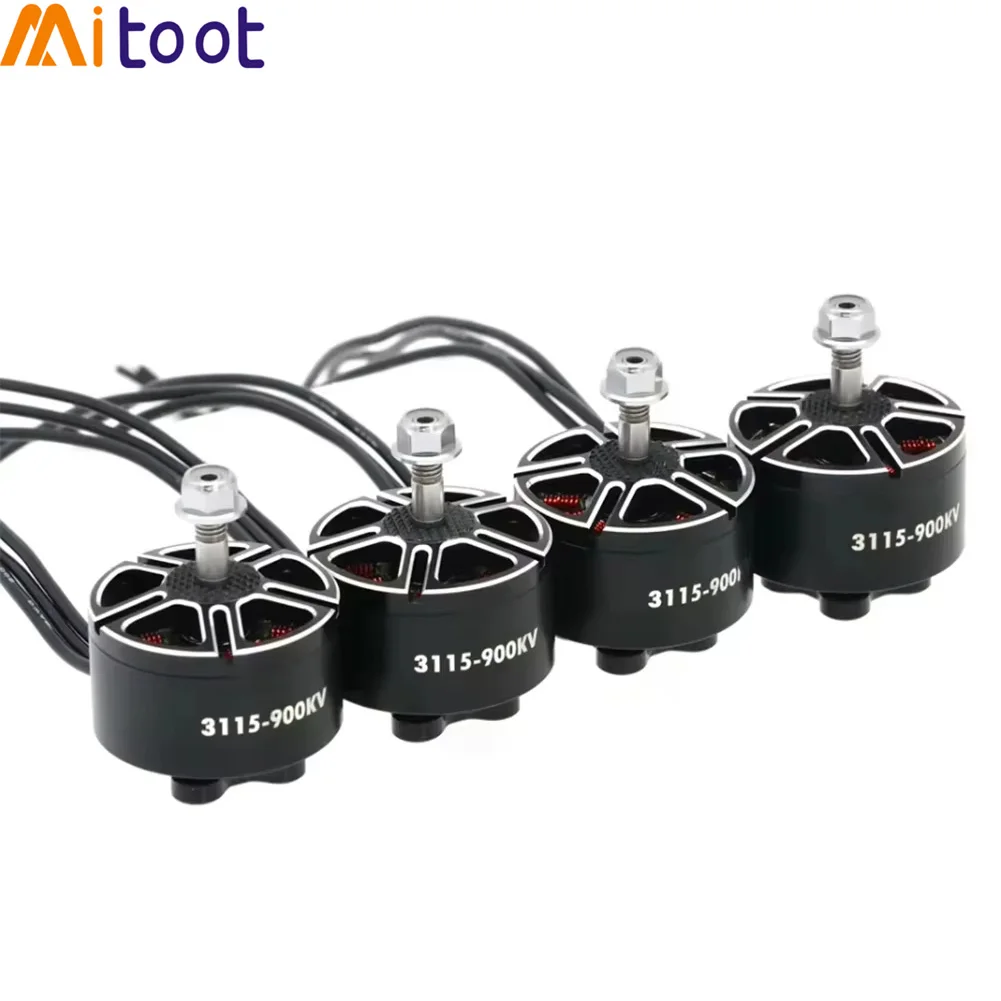4PCS/set 3115 900KV Brushless Motor 3-6S for RC Multirotor X-Class FPV Mark4 APEX 10inch XL10 FPV Camera Kit Frame