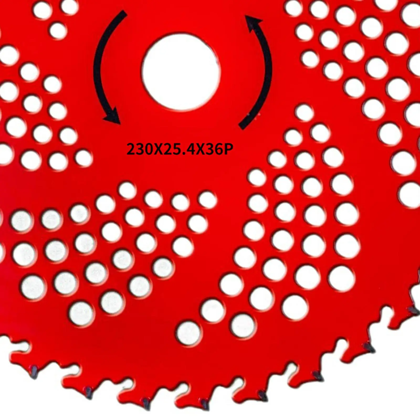 Carbide Tip Brush Blade Directly Replace Lawn Trimmer 9 inch 36 Teeth Circular Trimmer Saw Blade String Trimmer Attachment