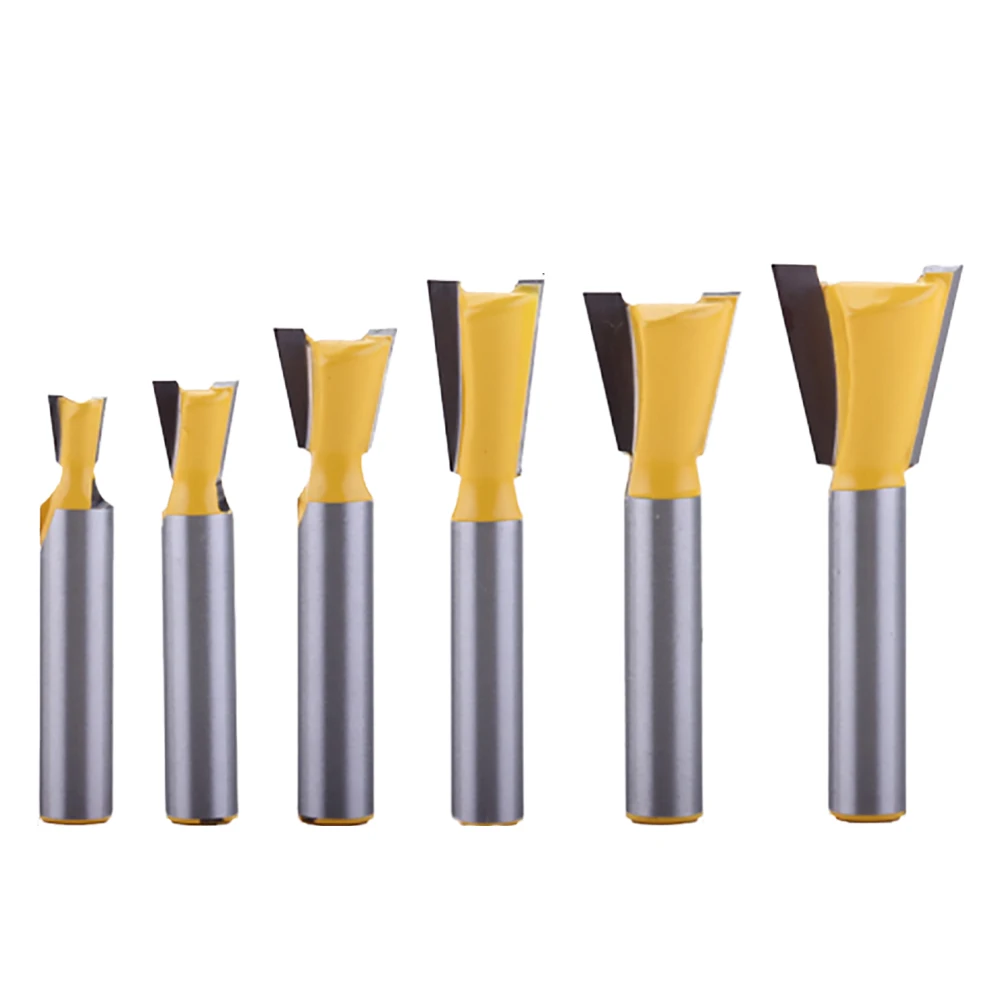 

6pcs Professional Wood Carving Blade Milling Engraving Machine Cutting Head Hard Wear Resistant Fits Parts Fast