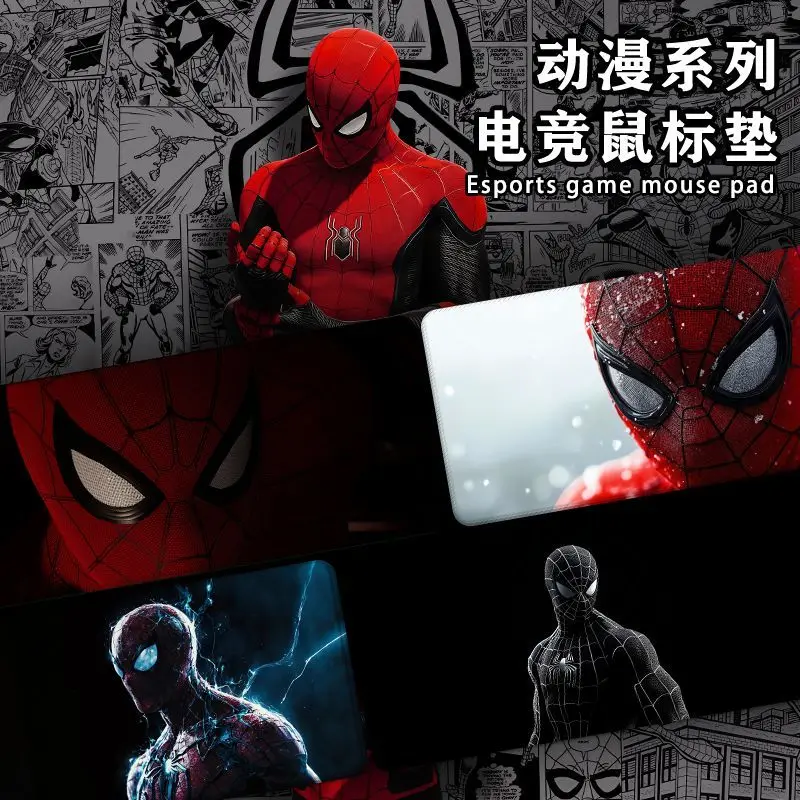 

Lager-Spider Man Mouse Pad XXL Anime HD Rubber Non-slip Keyboard Mouse Mat Laptops Gaming Accessories Suitable game merchandise