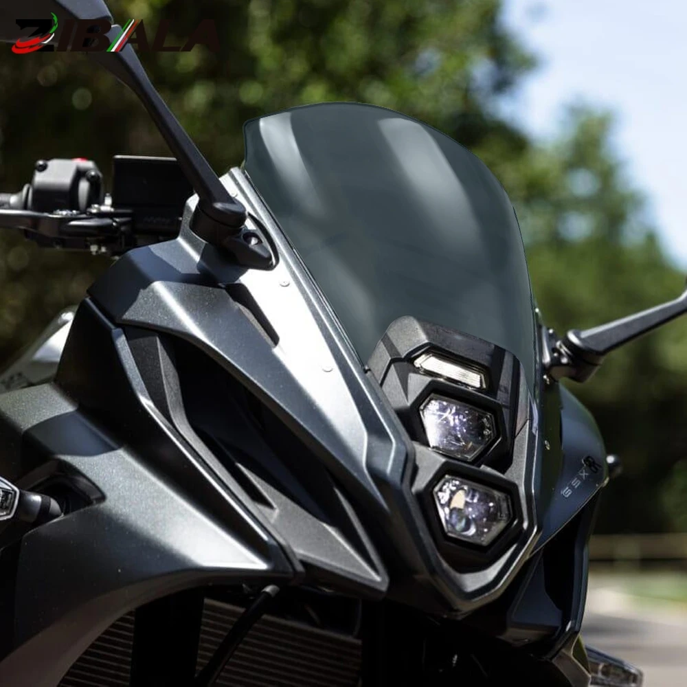 Windscreen For SUZUKI GSX 8R GSX-8R GSX8R 2024 2025 2026 Motorcycle Windshield Protector Touring Double Bubble Wind Deflector
