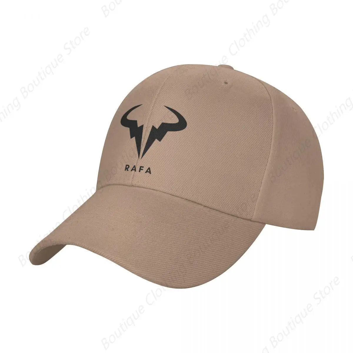 RN Rafa Tennis Player Logo Baseball Caps Men Women Hip-Hop Sun Hats Rafael Nadal Dad Hat Breathable Polyester Dad Hat Spring Cap