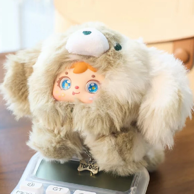 Щенок Сэмюэл, хорошее виниловое лицо, плюшевая глухая коробка, каваи, трендовые игрушки, рюкзак, подвеска, декор для рабочего стола, мультяшная загадочная коробка, подарки-сюрпризы