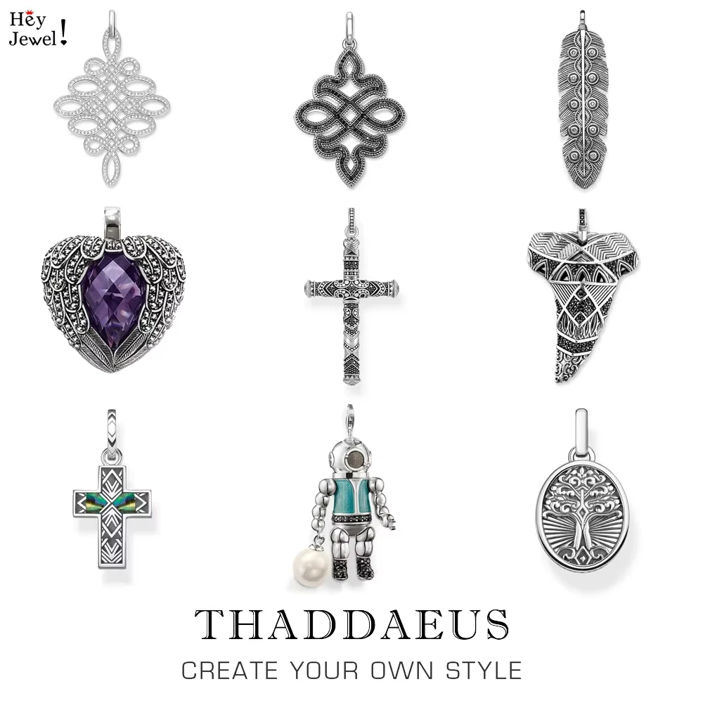 

Pendant Black Love Knot Maori Cross Tooth Diver Fashion Rebel Street Jewelry Europe Bijoux Accessories Gift For Men Woman