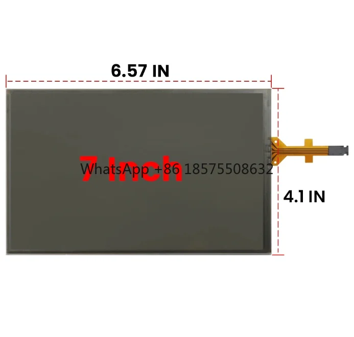 7 Inch Black Glass Touch Screen Panel Digitizer Lens For Peugeot 208 2008 308 Citroen C5 C4L C3xr Car DVD Player GPS Navigation