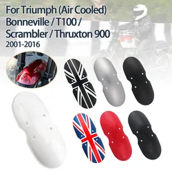 Motorcycle Short Front Fender Mask Splash Mudguard Fairing Chopper Fit For Triumph Bonneville Scrambler T100 2001-2016 2015