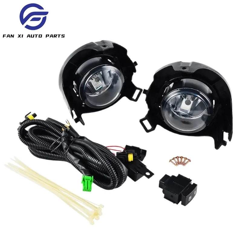 1SET Halogen Fog Lamp Suitable For Nissan Navara Frontier D40 2006-2011