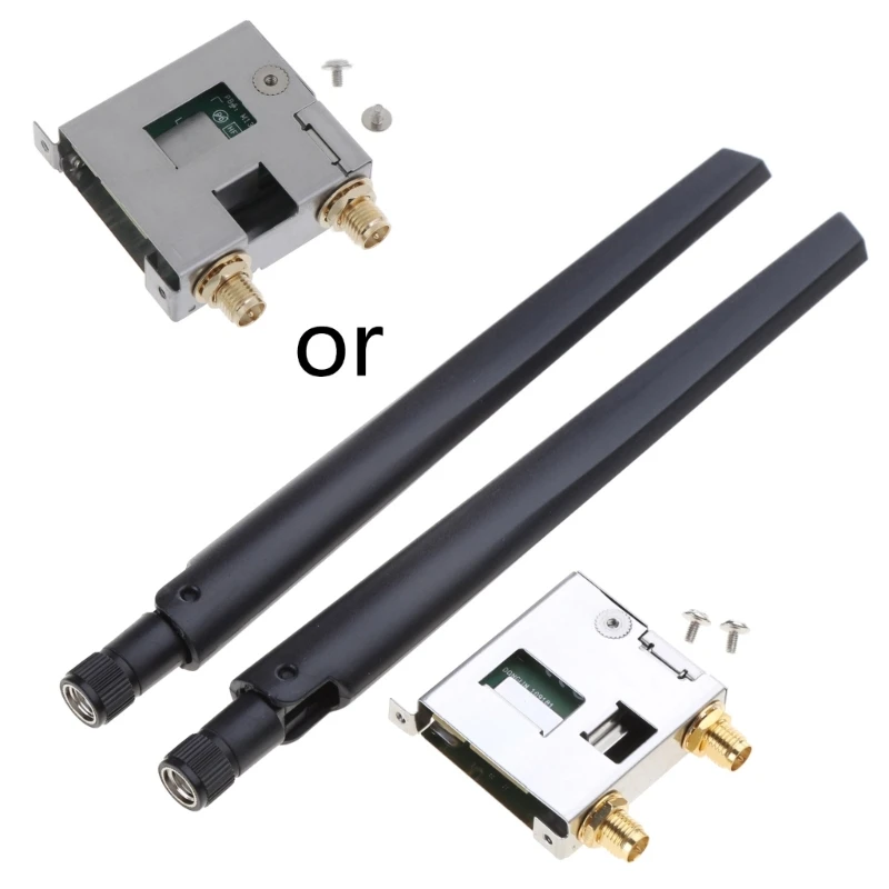

WiFi 6E Intel AX211 CNVIo2 M.2 Wi-Fi Slot Tri-Band With Bluetooth-compatible 5.2 Network Wireless Adapter 2.4g/5g/6g