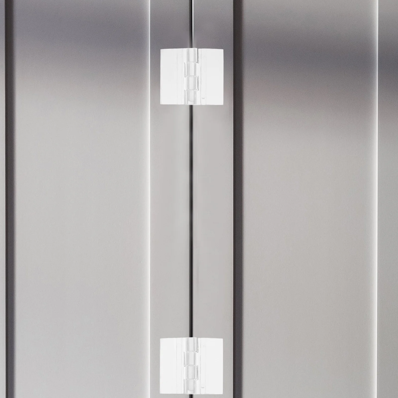 

4Pcs Clear Self-Adhesive Hinges Acrylic Multi-Functional for Aquarium Tank Box Case Cabinet Hinges for Small Door Replacement