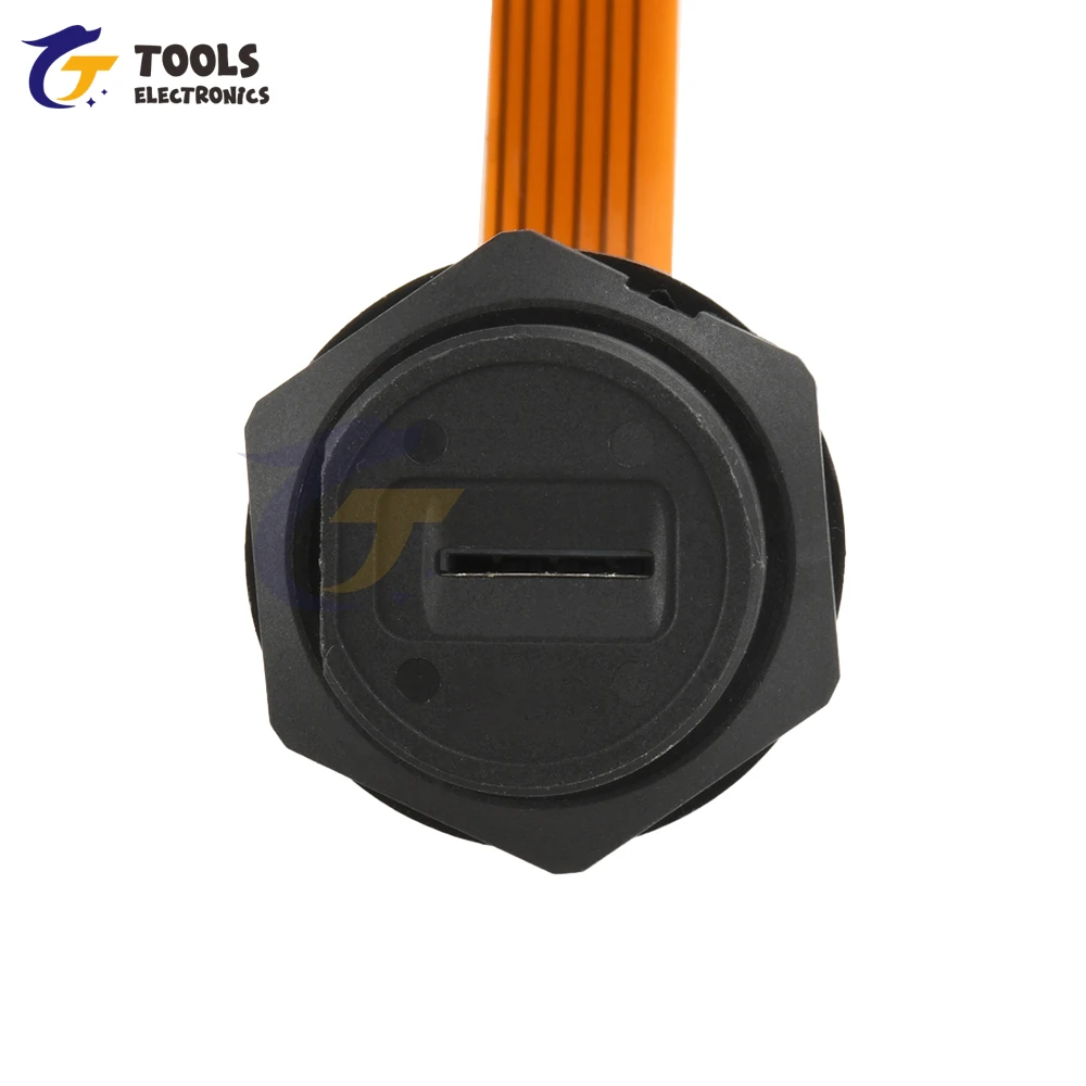 Waterproof Connector TF SIM Card Threaded Back Mount Female Solder Socket FPC Connector Waterproof IP67