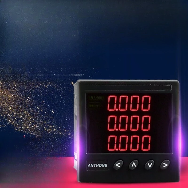 

Three-phase multi-function power meter digital display current voltage power 3phase 4wire communication three-phase meter