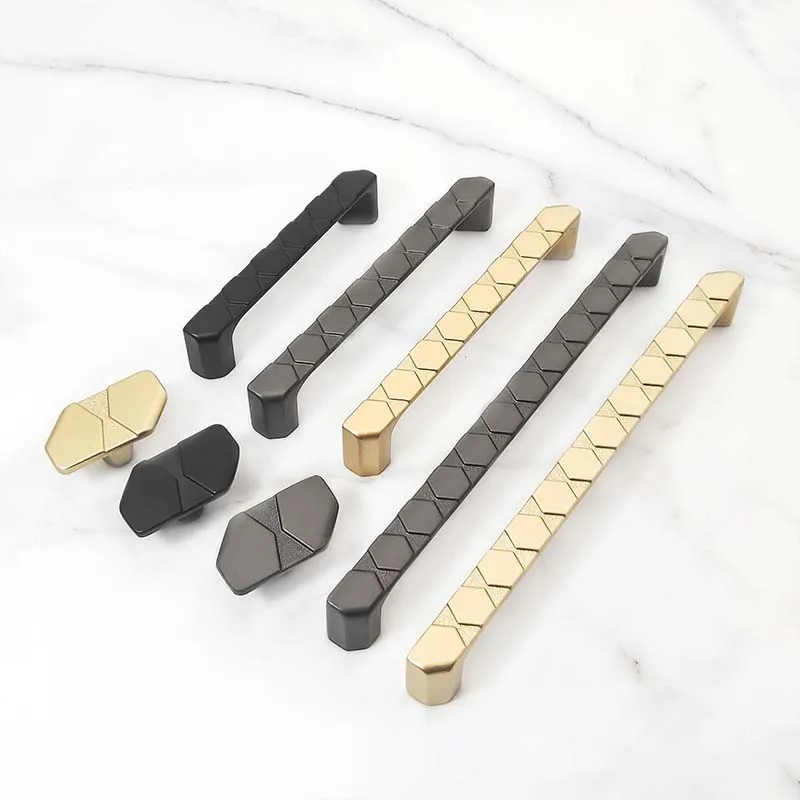 Moderner minimalistischer europäischer Griff für Kleiderschrank, Tür, Schublade, Griff, Zubehör, Möbelbeschläge, Griff, Kommode, Griff, Türknöpfe